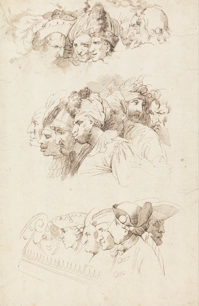 Studies of Groups of Heads by John Hamilton Mortimer